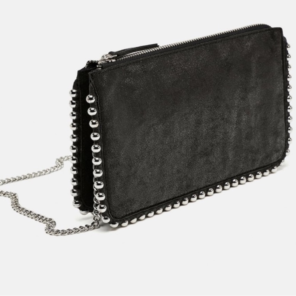 New Zara Studded Purse Wallet